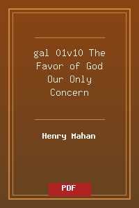 gal 01v10 The Favor of God - Our Only Concern.pdf