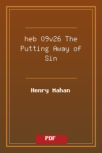 heb 09v26 The Putting Away of Sin.pdf