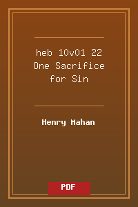heb 10v01-22 One Sacrifice for Sin.pdf