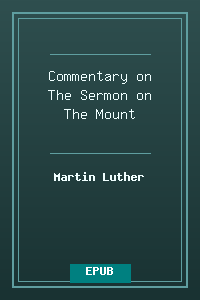 Commentary on The Sermon on The Mount.epub