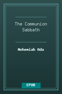 The Communion Sabbath.epub