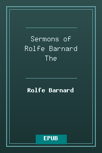 Sermons of Rolfe Barnard The.epub