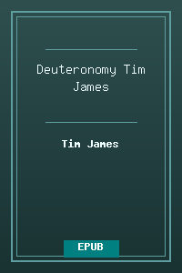 Deuteronomy - Tim James.epub