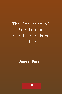 The Doctrine of Particular Election before Time.pdf
