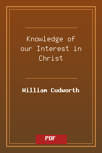 Knowledge of our Interest in Christ.pdf