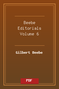 Beebe Editorials Volume 6.pdf