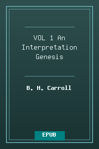 VOL 1 An Interpretation - Genesis.epub