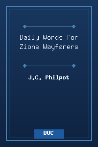 Daily Words for Zions Wayfarers.doc