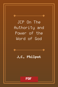 JCP On The Authority and Power of the Word of God.pdf