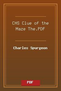CHS_Clue of the Maze The.PDF.pdf