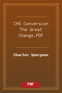 CHS_Conversion-The Great Change.PDF.pdf