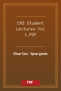 CHS_Student Lectures Vol 1.PDF.pdf