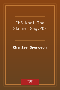 CHS_What The Stones Say.PDF.pdf