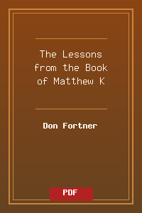 The Lessons from the Book of Matthew - K.pdf