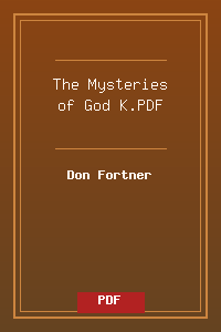 The Mysteries of God - K.PDF.pdf