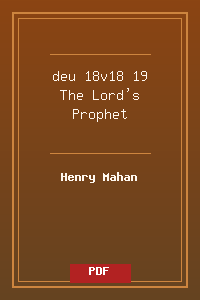 deu 18v18-19 The Lord's Prophet.pdf