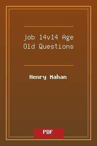 job 14v14 Age Old Questions.pdf