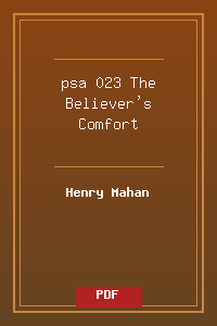 psa 023 The Believer's Comfort.pdf