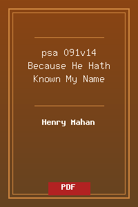 psa 091v14 Because He Hath Known My Name.pdf