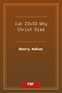 luk 23v33 Why Christ Died.pdf